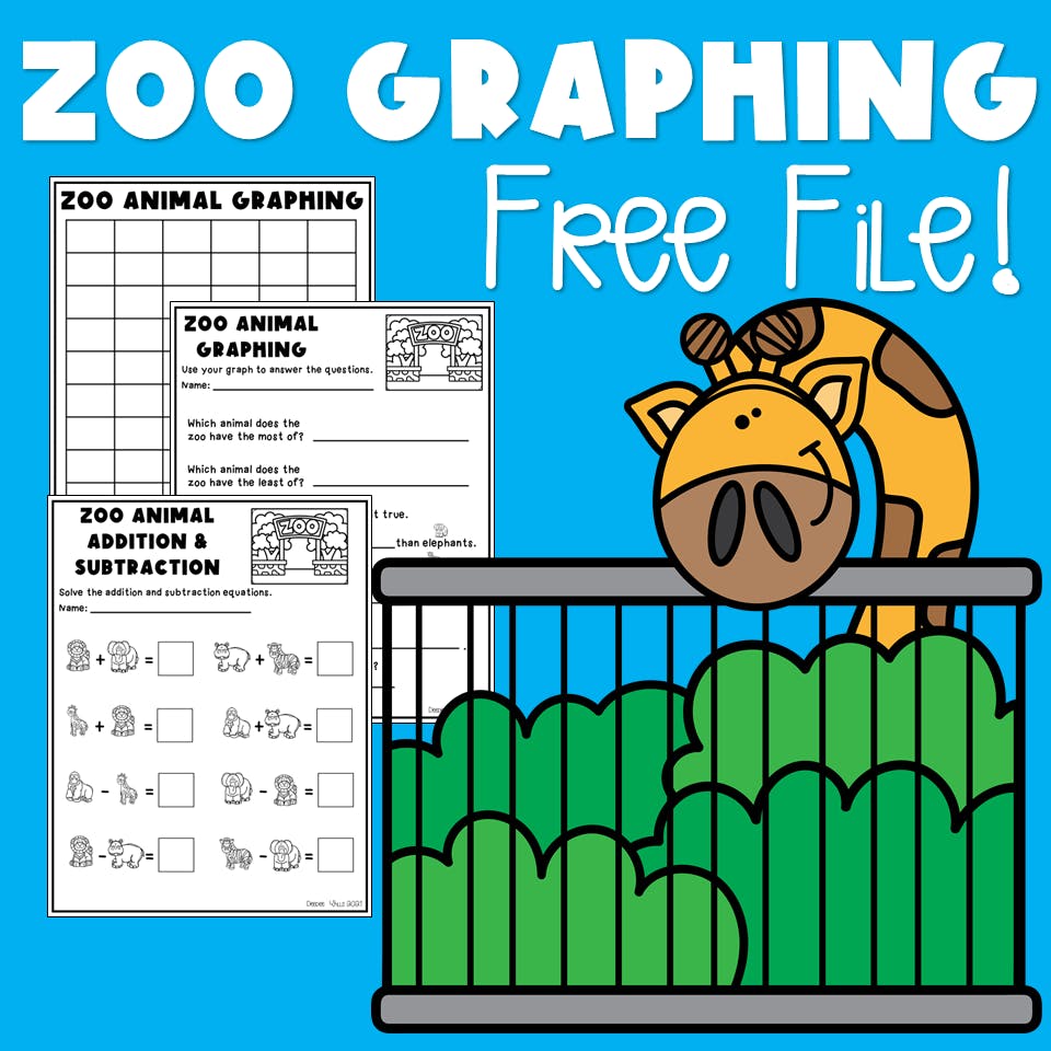 Zoo Lesson Plans Plus a Free File!
