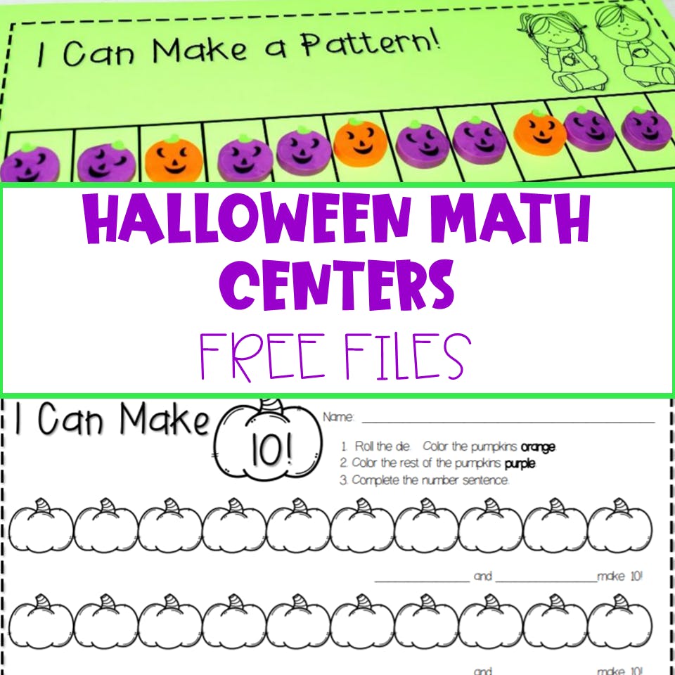 A Creepy Pair of Underwear Lesson Activities (Free Math Files Too) 1