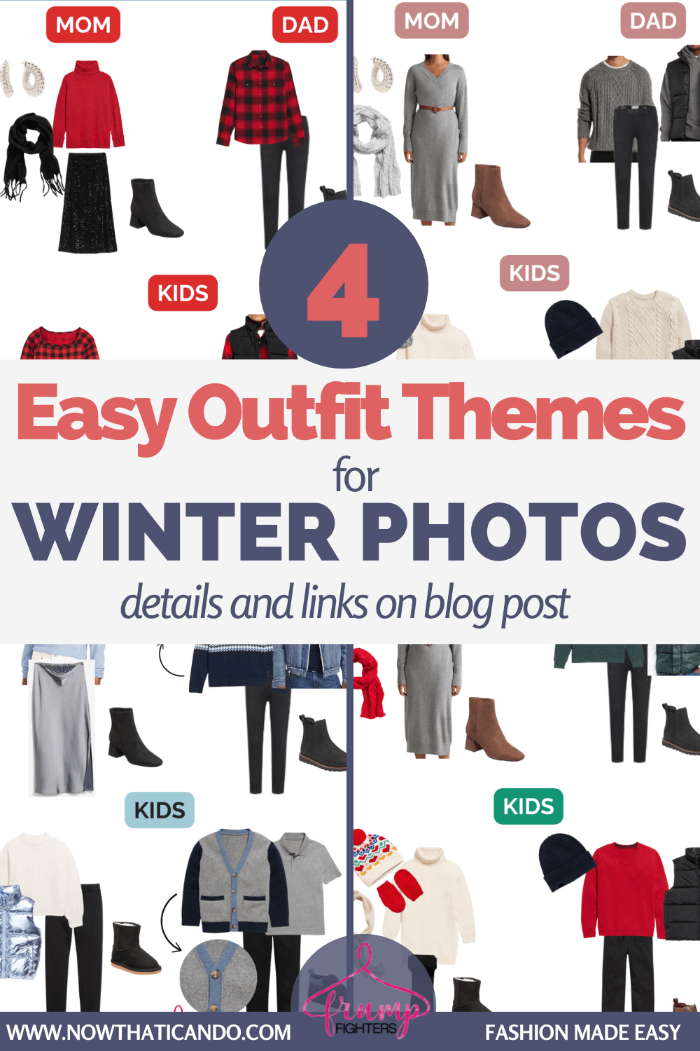 📷 Easy Photo Shoot Outfit Themes (+ Printable)
