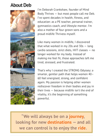 Ebook Midlife Vitality Kickstart  5 Gentle Steps to Thrive Without Diets or Gyms