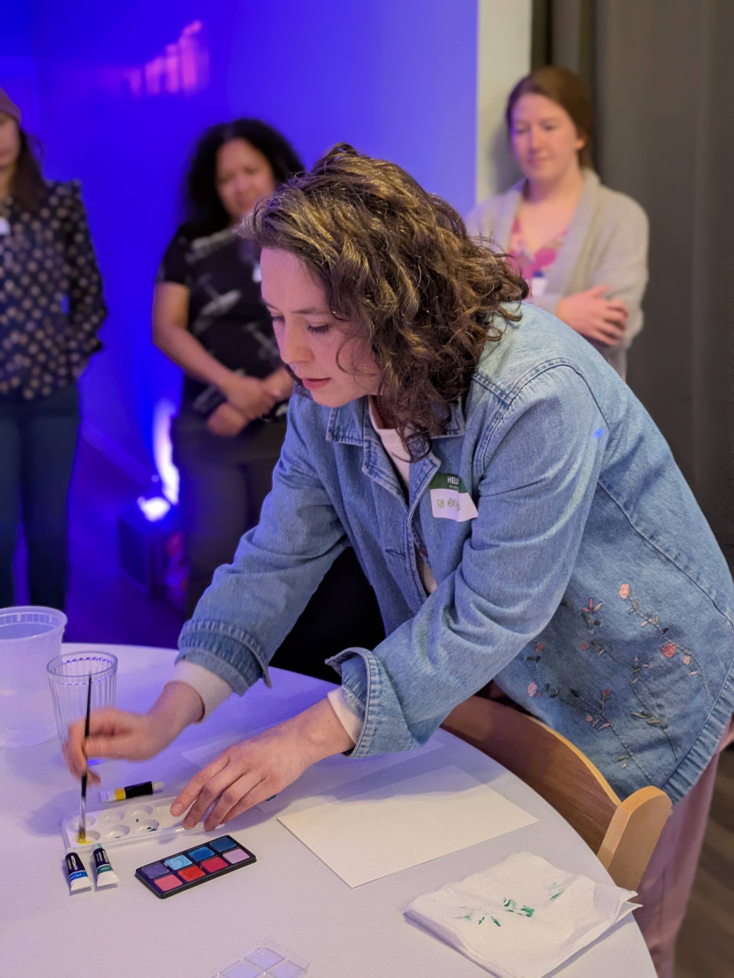 Watercolor workshop with Bri in Portland