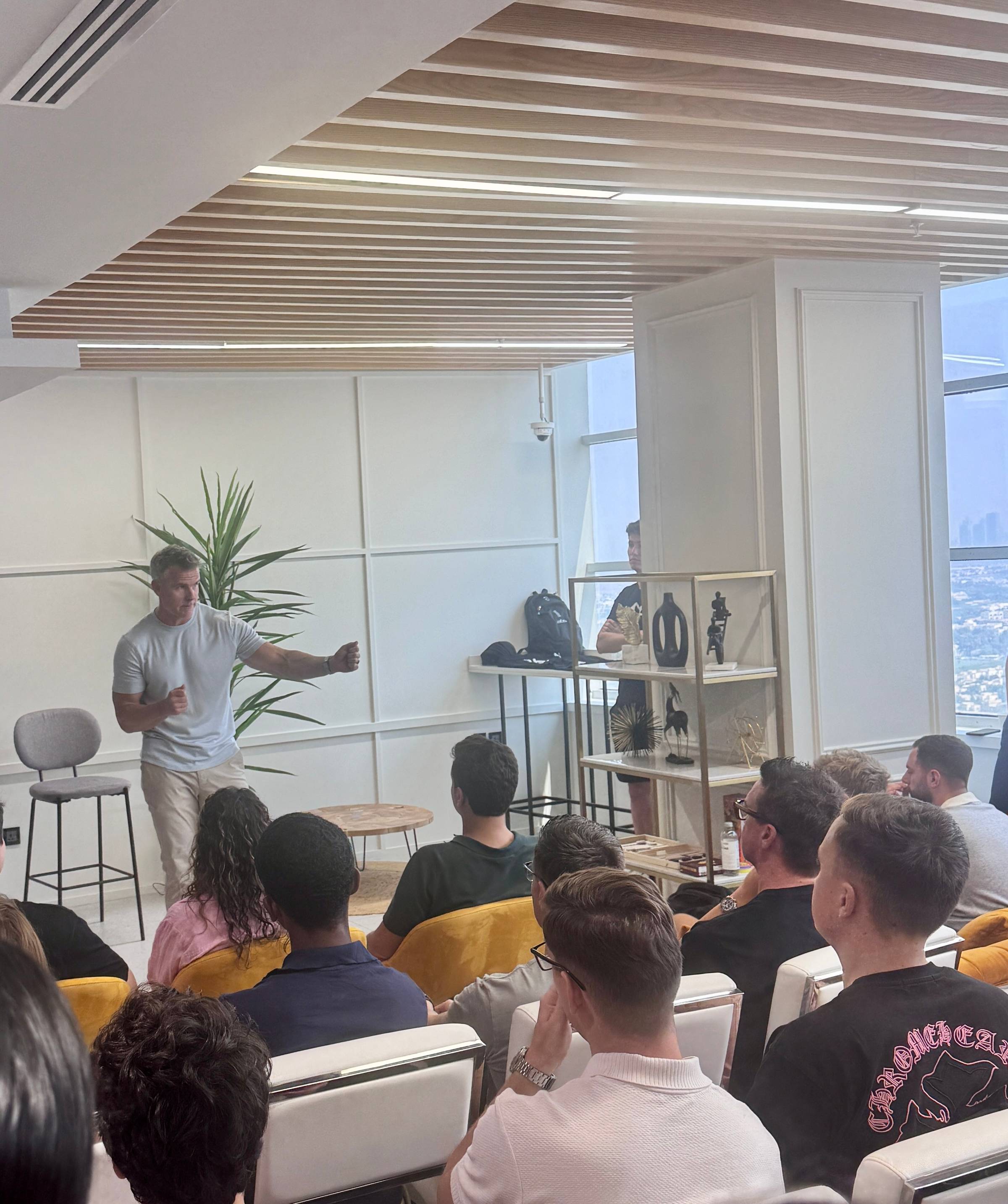 Dan Martell hosting the Dubai meetup