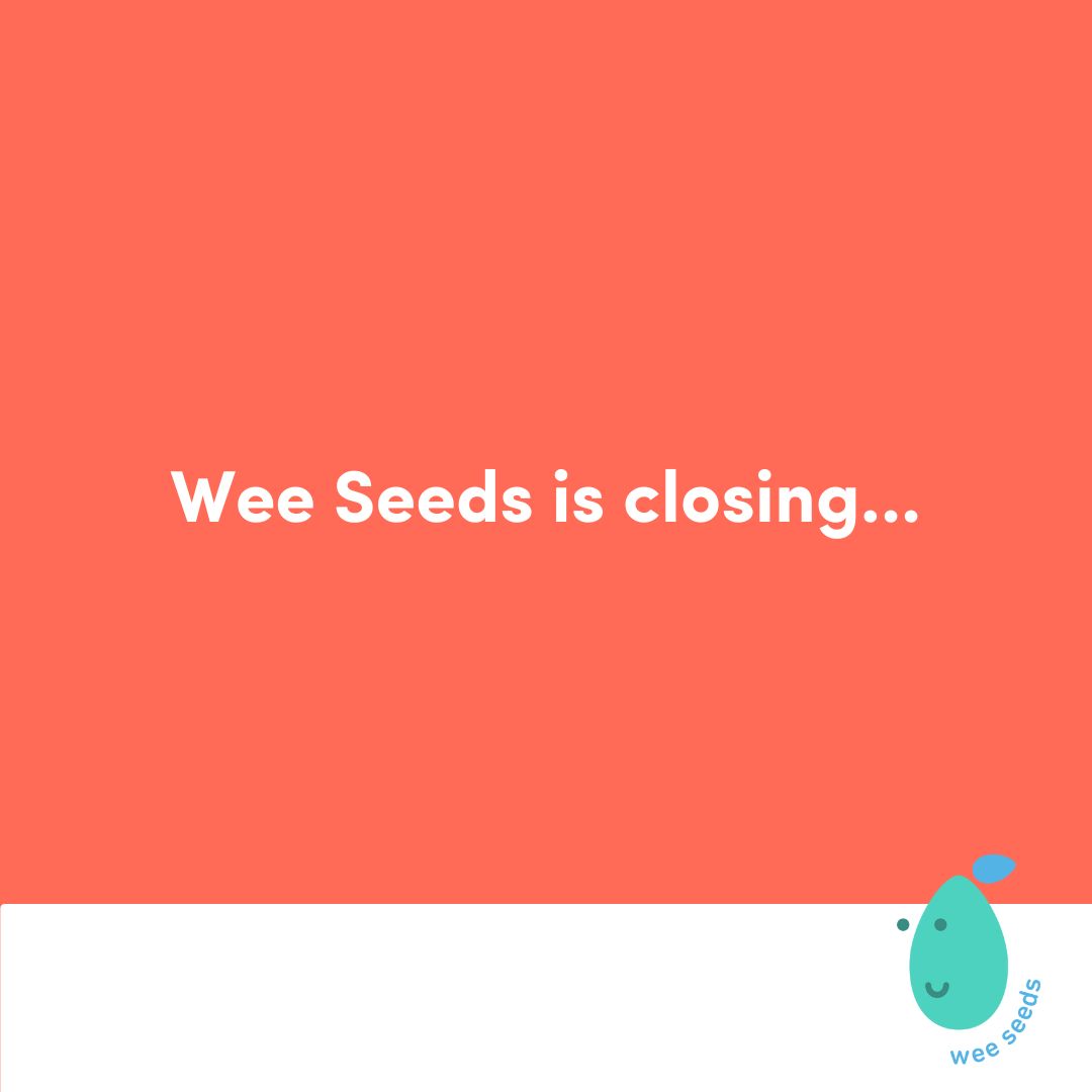 It’s with heavy hearts that we share some news - Wee Seeds will be closing later this year.

Over the years, we’ve seen the growing need for mental wellbeing support for young children. We’ve also seen the real difference Wee Seeds can make when used regularly - helping children and families build lifelong skills in emotional literacy, self-regulation, kindness, and resilience.

😔 But we’ve faced fundamental challenges that mean continuing as a business is no longer possible.

We are incredibly proud of what we have achieved, the families we have supported, and the educators and employers who have worked with us. We want to say a heartfelt thank you to every single person who has been part of this journey.

🆘We are exploring ways to make our resources available to everyone in the long term, potentially through an open-source solution. As a mission-led business, focussed on social impact, we are now working to design a way to leave a lasting legacy for parents and educators. If you have ideas, expertise, or would like to help, please reach out.

Over the coming few months we’ll be sharing updates on our plans, and on the learnings and impact we’ve made. But for now, if you have any questions, or can help us in any way, please do get in touch.

This isn’t the end of our belief in children’s wellbeing - it’s a new chapter. Thank you for being part of our story. 💛

So for now, in this moment, we want to say a huge thank you. 

Every deep breath, every moment of connection you created with your child or children you work with matters. Your support, feedback, and belief in our work and in the mental health of the next generation means the world to us.
�
�💚 Christina x

#mindfulnessforchildren #mindfulnessforkids #meditationforkids #mindfulness #teachingmindfulness #breathingforkids #breathingforchildren #mentalhealthchildren #mentalhealthforkids #breathingexercises #calmingtechniques #childwellbeing #mentalhealthawareness #kidsmentalhealth #toddlerlife #toddlertips #raisingkids #selfregulation #emotionalwellbeing #breathingtechniques #childdevelopment #emotionalintelligence #earlyyears #weeseeds #socialenterprise #socialenterprises #socialenterpriseuk