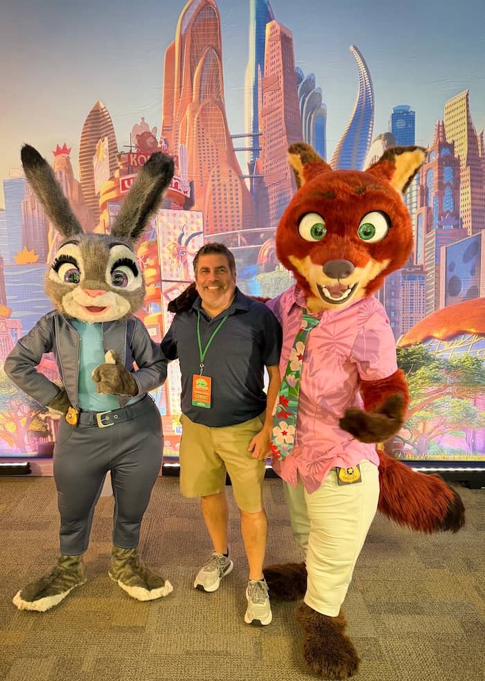 Judy Hopps, Lou, and Nick Wilde