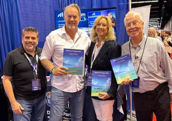Lou Mongello, former Imagineer Eric Robison, filmmaker Leslie Iwerks, and former head of Walt Disney Imagineering Bob Weis
