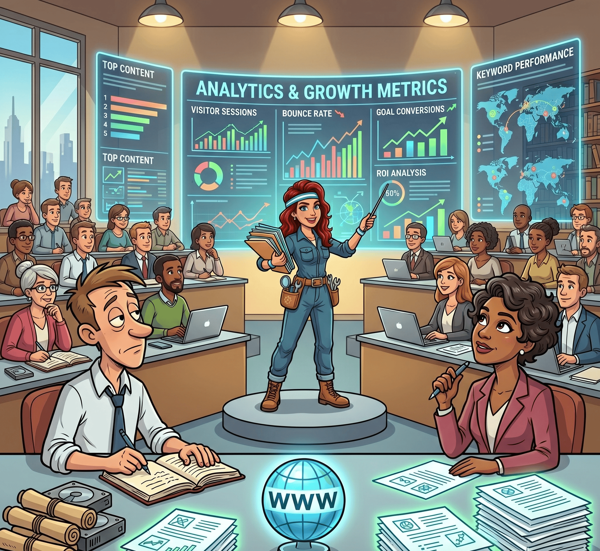SEO Sidekick educates business owners on metrics that matter.