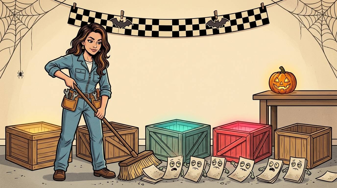 The SEO Sidekick is cleaning up dead content from a website
