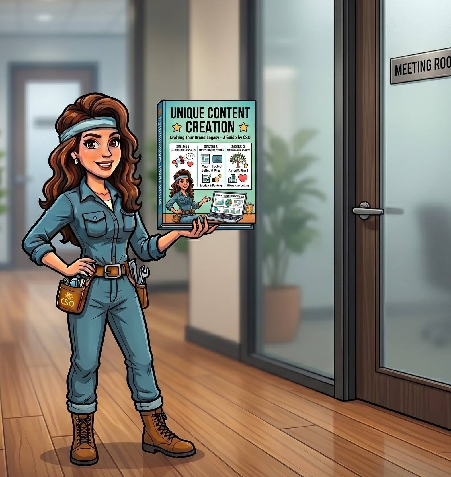SEO Sidekick is teaching how to create unique content for authority online.