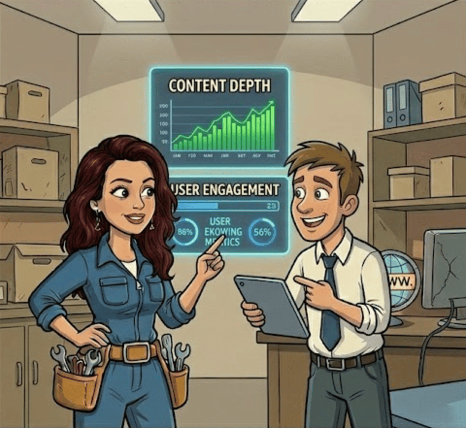 The SEO Sidekick help a business owner understand where their search traffic and clicks has disappeared to.