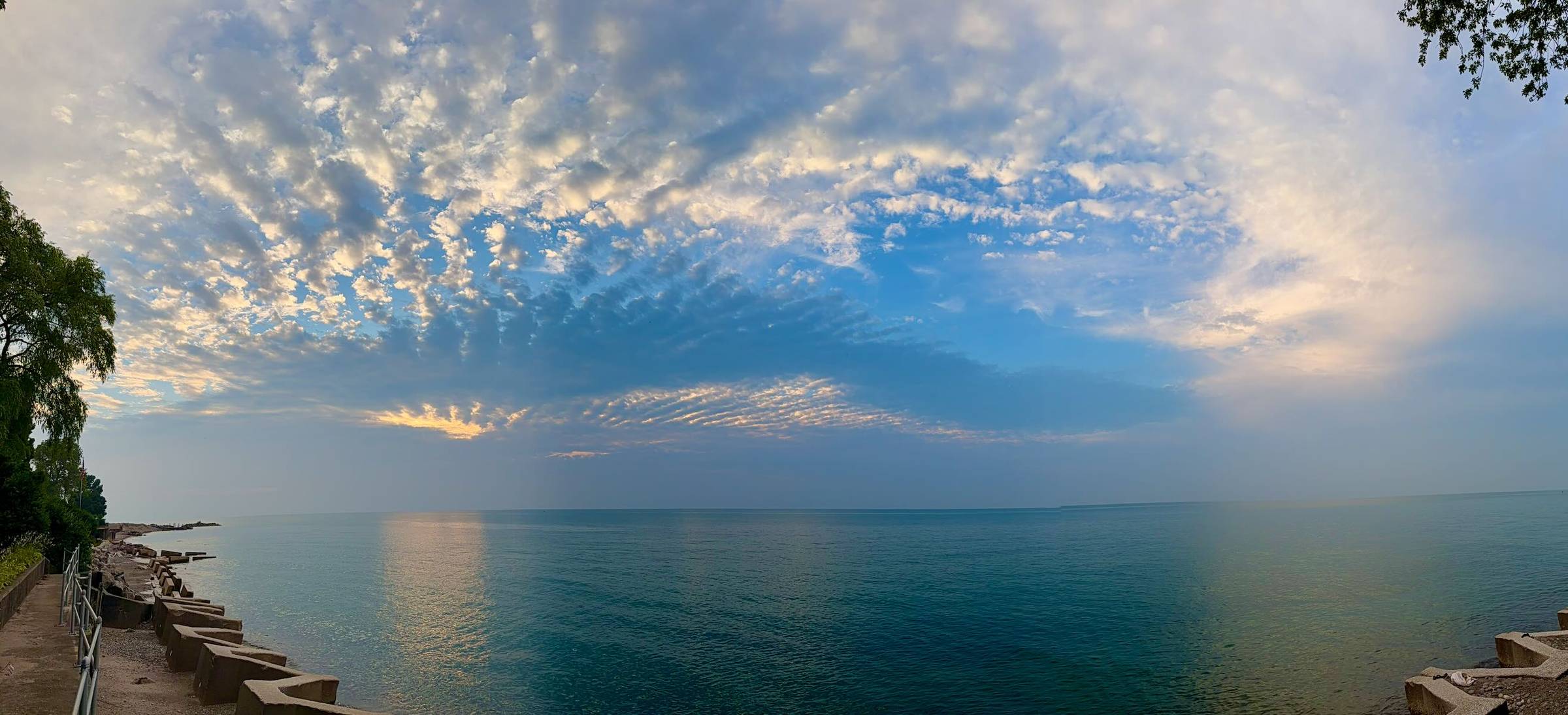 Clouds over Lake Erie