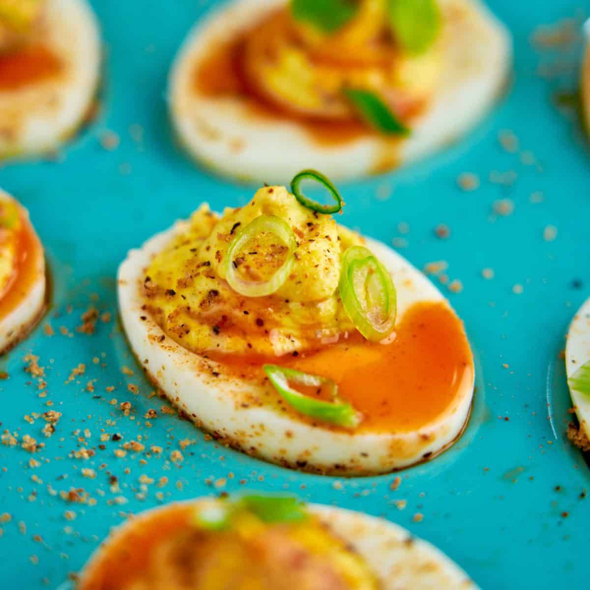 Cajun Deviled Eggs