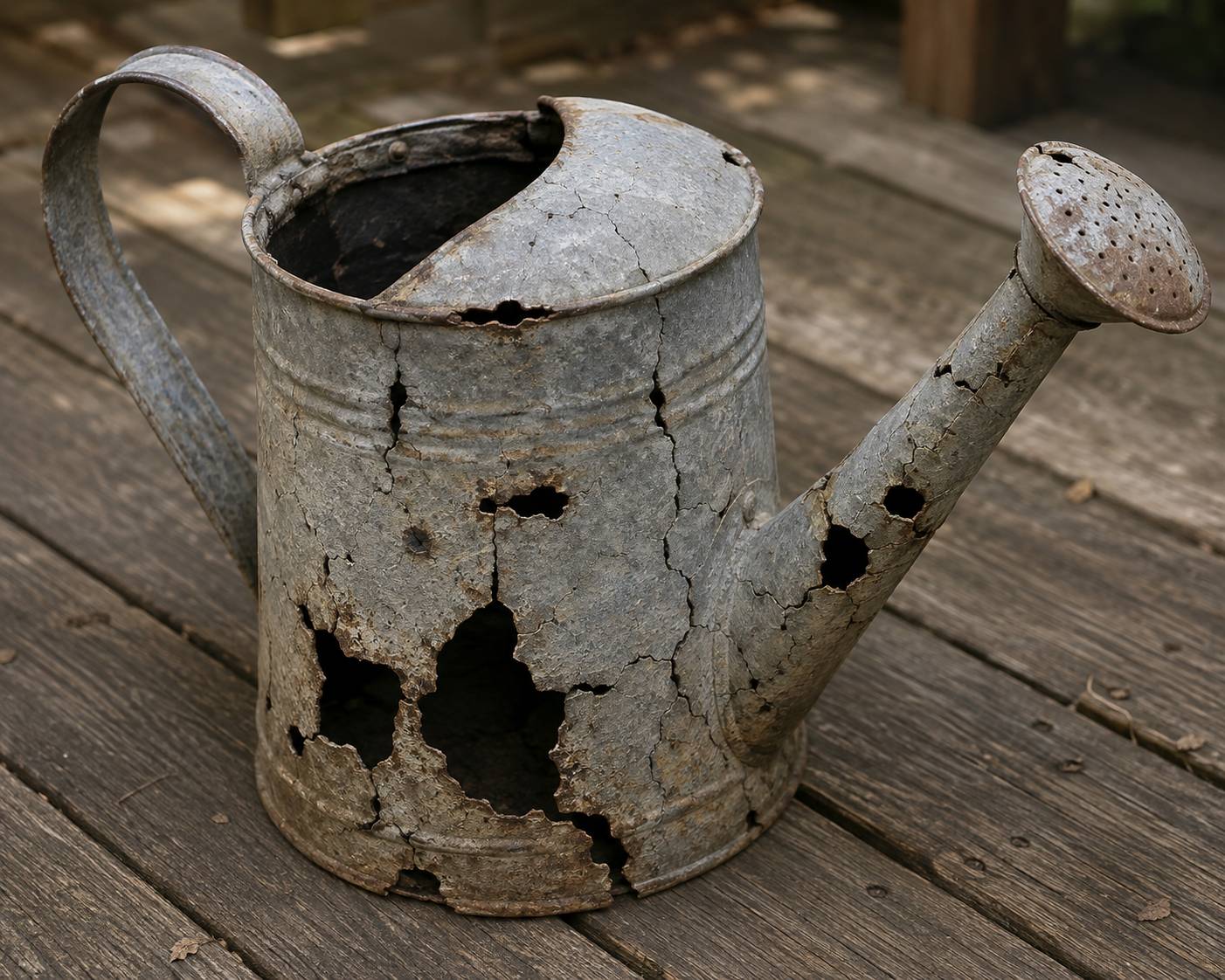 picture of an old, rusted watering can that's full of cracks and holes and nobody would ever use because way too much water would leak out. So why are you ignoring your leaky subscriber onboarding flow. Stop losing subscribers (and money) and join our challenge to make your onboarding flow airtight. 