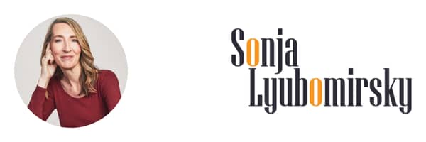 Email header image with a profile photo of Dr Sonja and her name in serif text