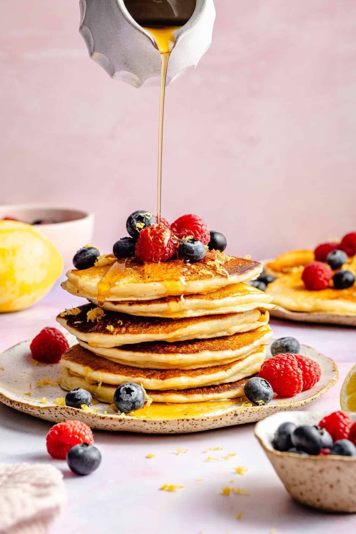 lemon ricotta pancakes