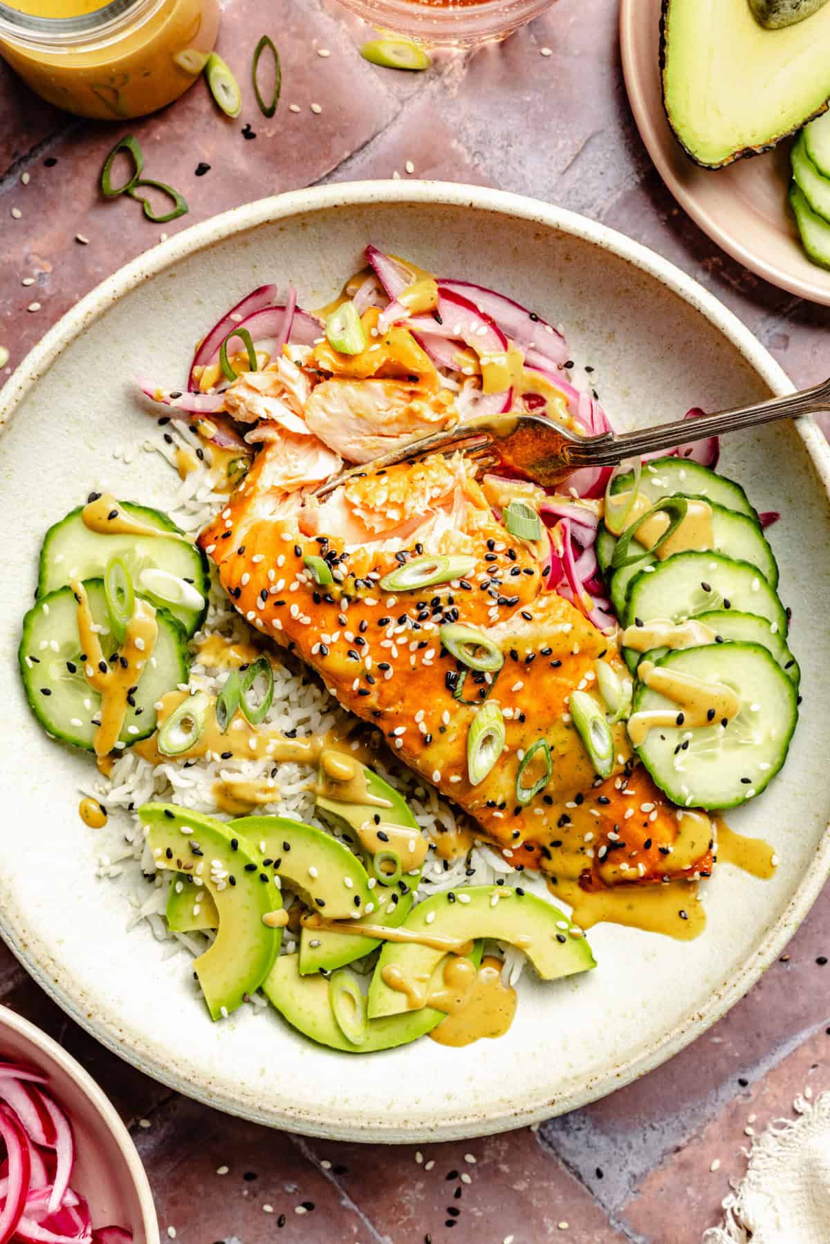 miso glazed salmon