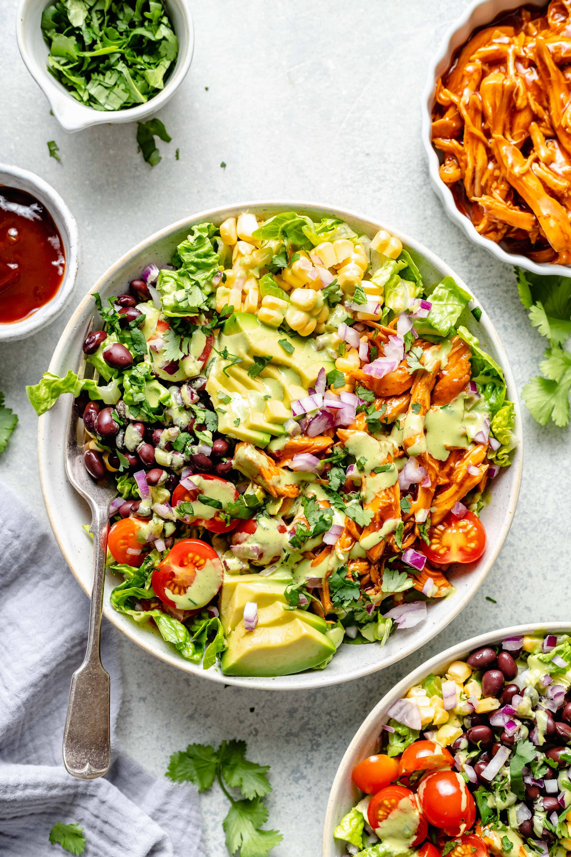 bbq chicken salad