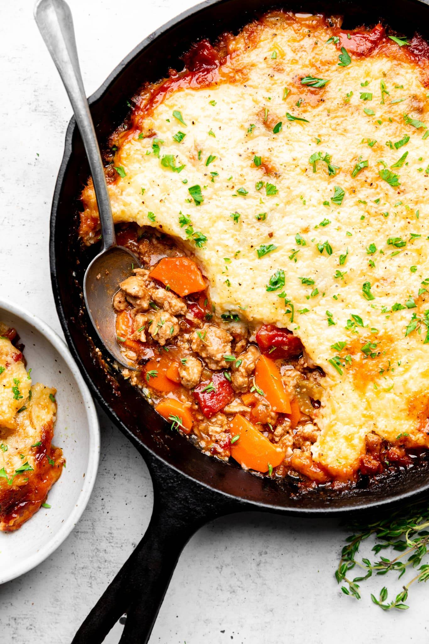 ground turkey shepherds pie