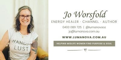 Intuitive Energy Healer, Channel, Author Jo Worsfold