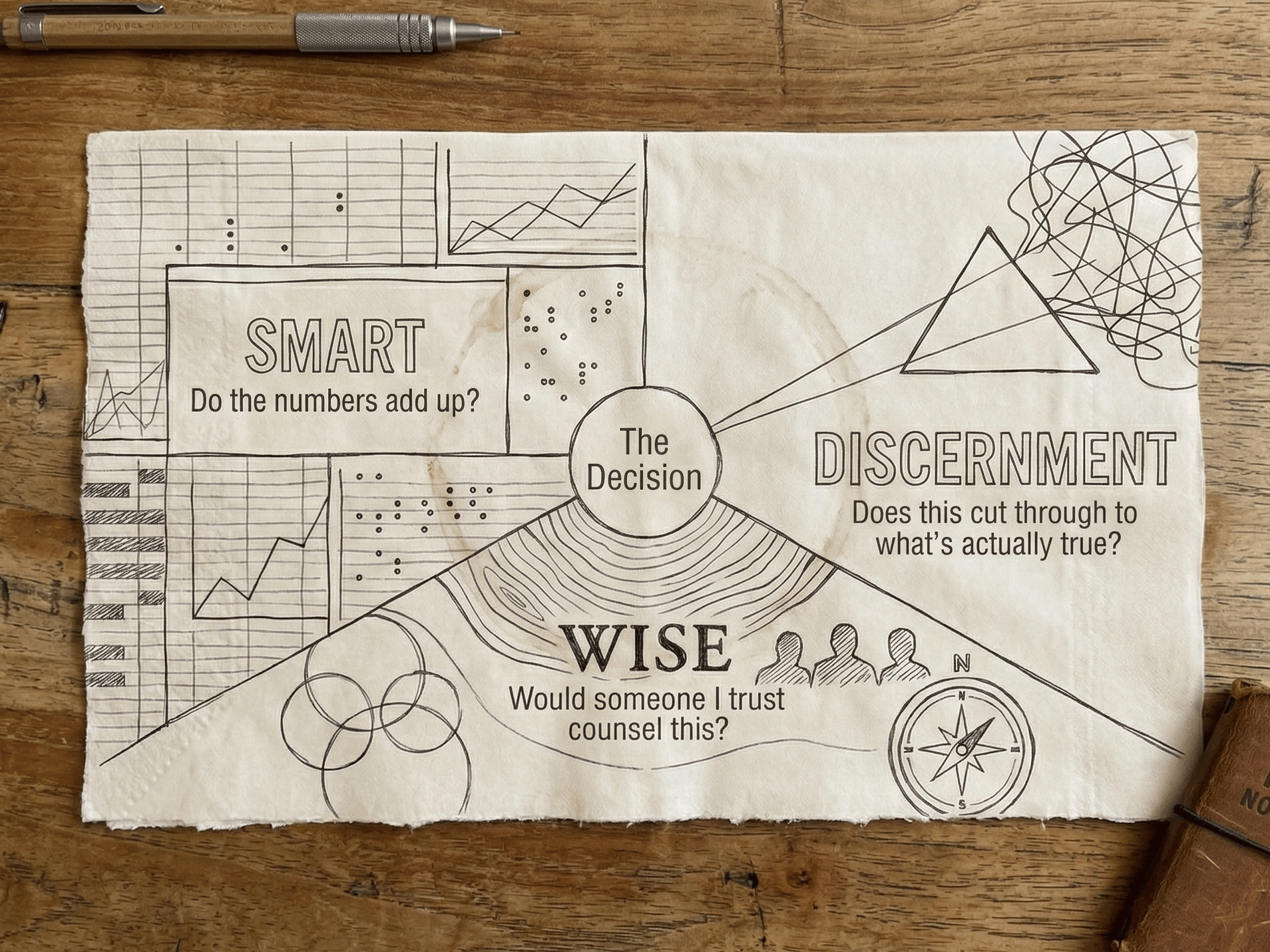 smart wise discerning - nano banana