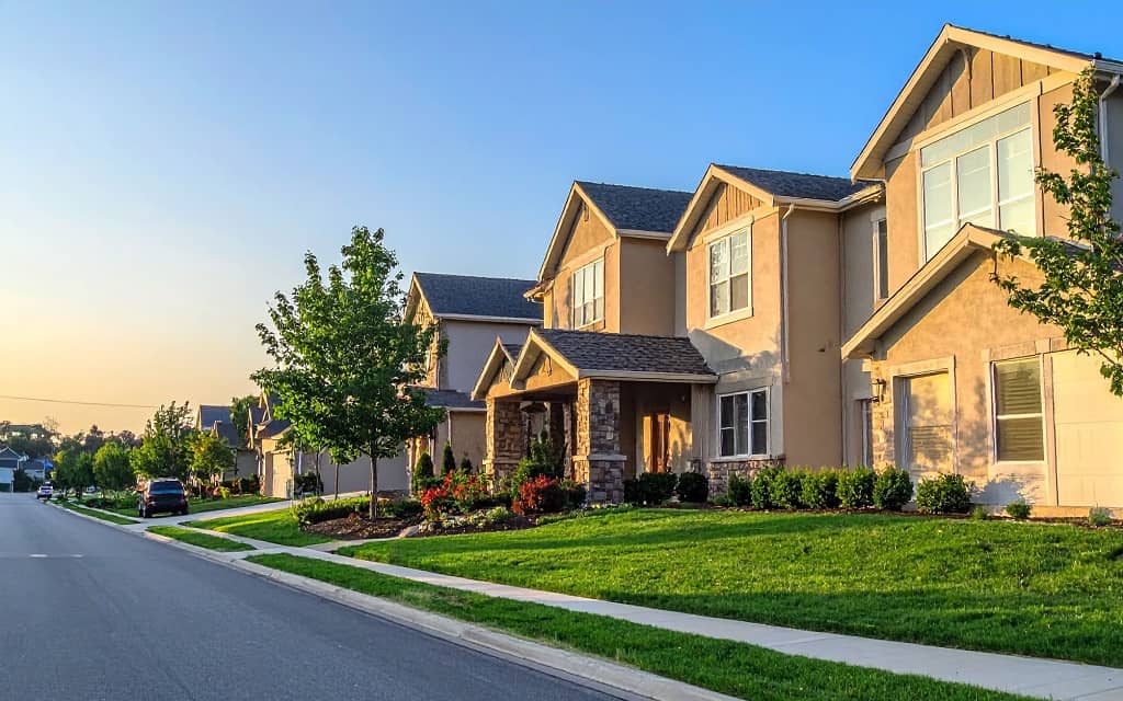Suburban HOA Neighborhood