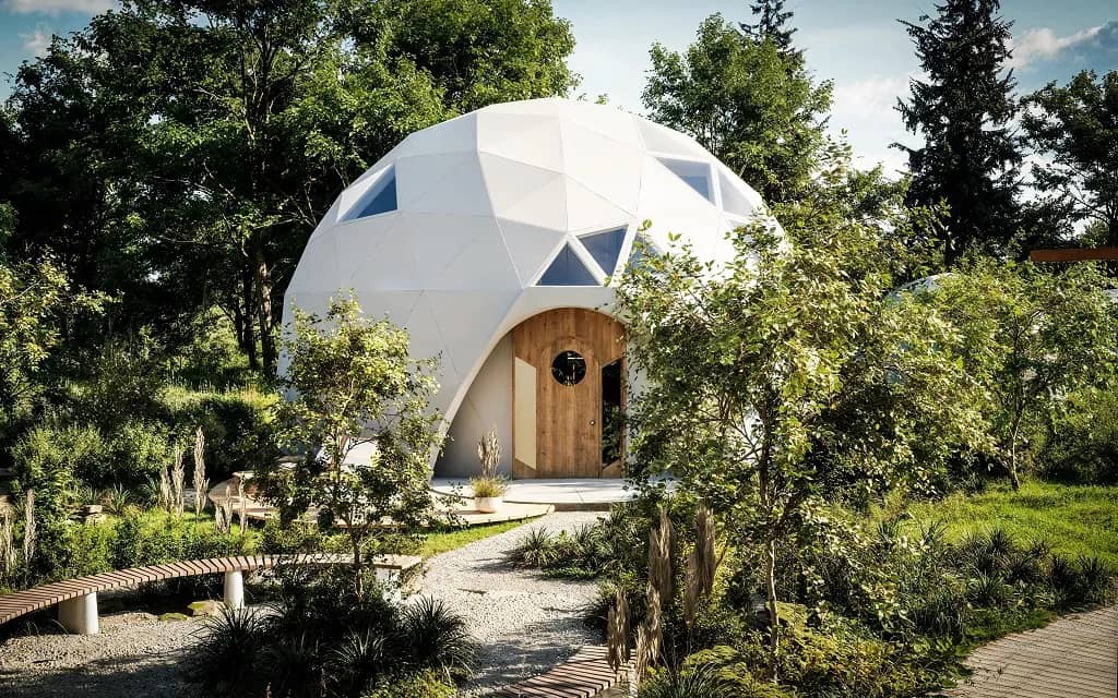 Geoship rendering of the Amma Founders Edition dome