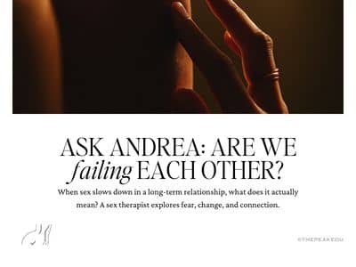 Ask Andrea: Are we failing each other?