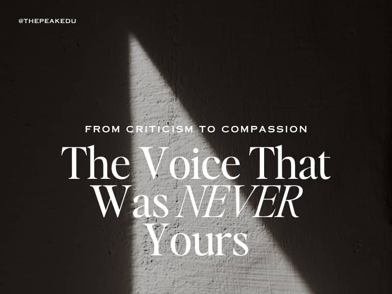 The Voice That Was Never Yours