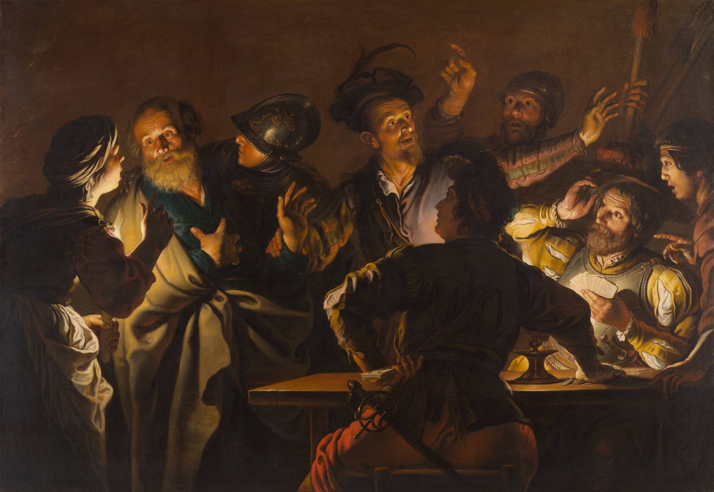 The Denial of Peter. Gerhard Seghers 1620-25.