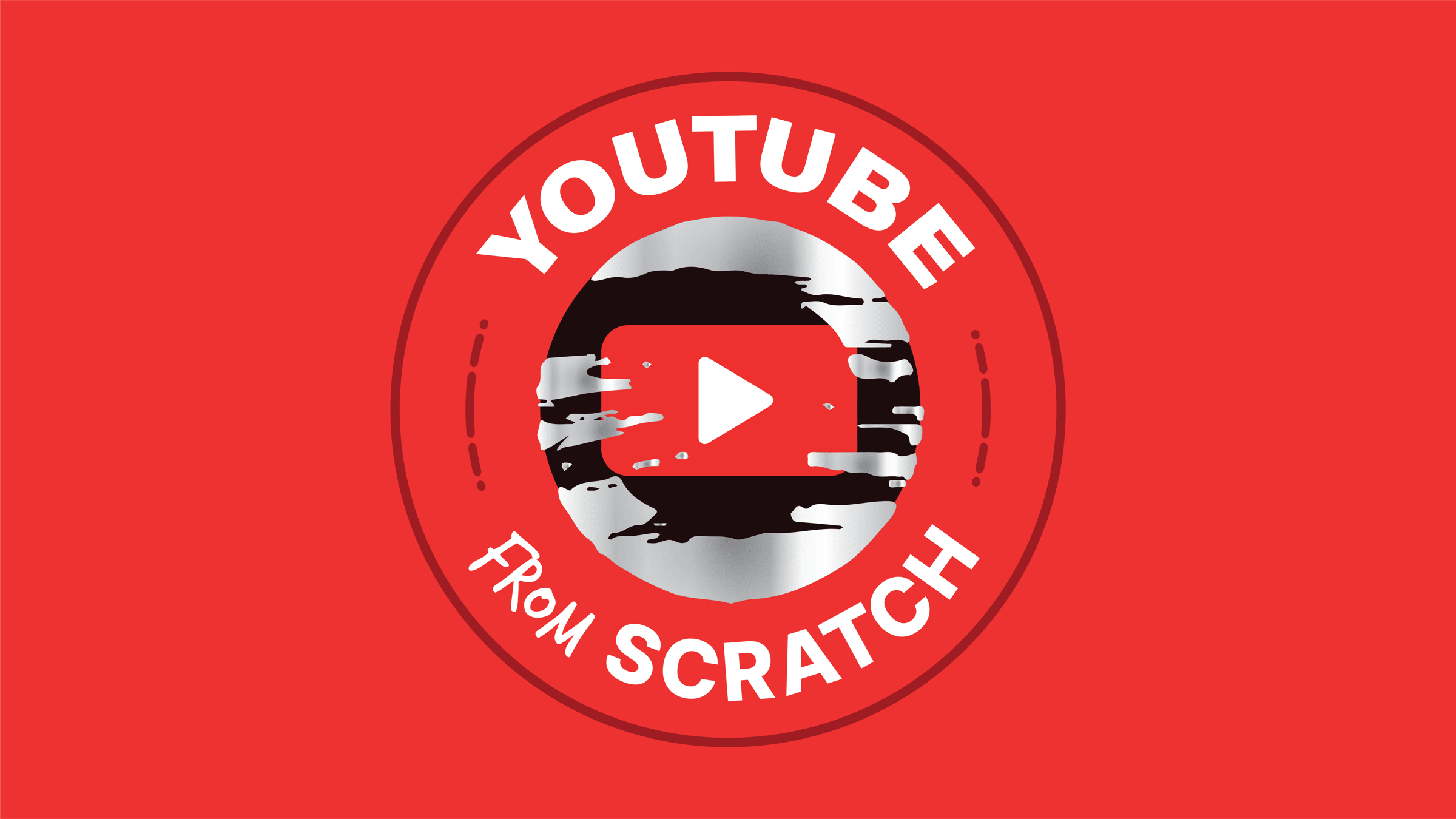 YouTube From Scratch Course Logo
