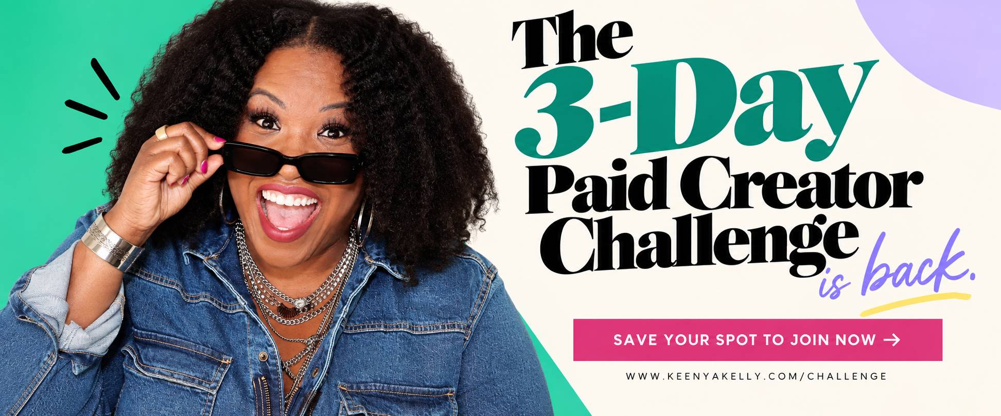 3 Day Paid Creator Challenge 