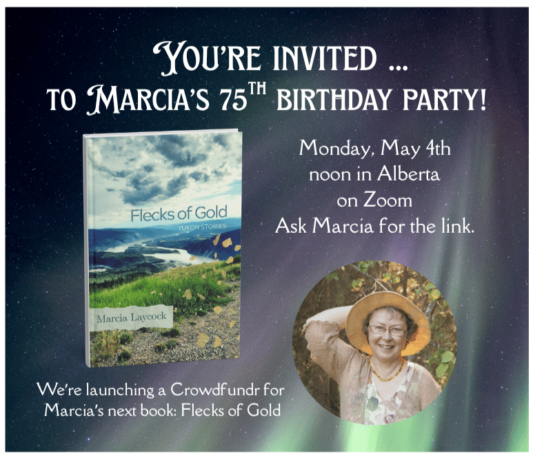 You're invited to Marcia Laycock's 75th birthday party