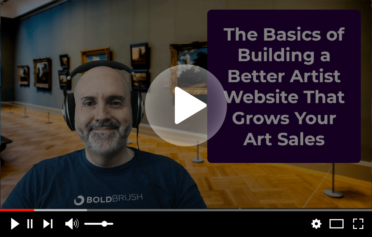 The Basics of Building a Better Artist Website That Grows Your Art Sales