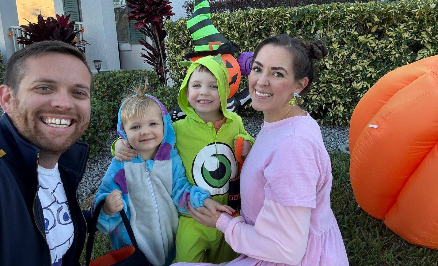 Monsters Inc Halloween Family
