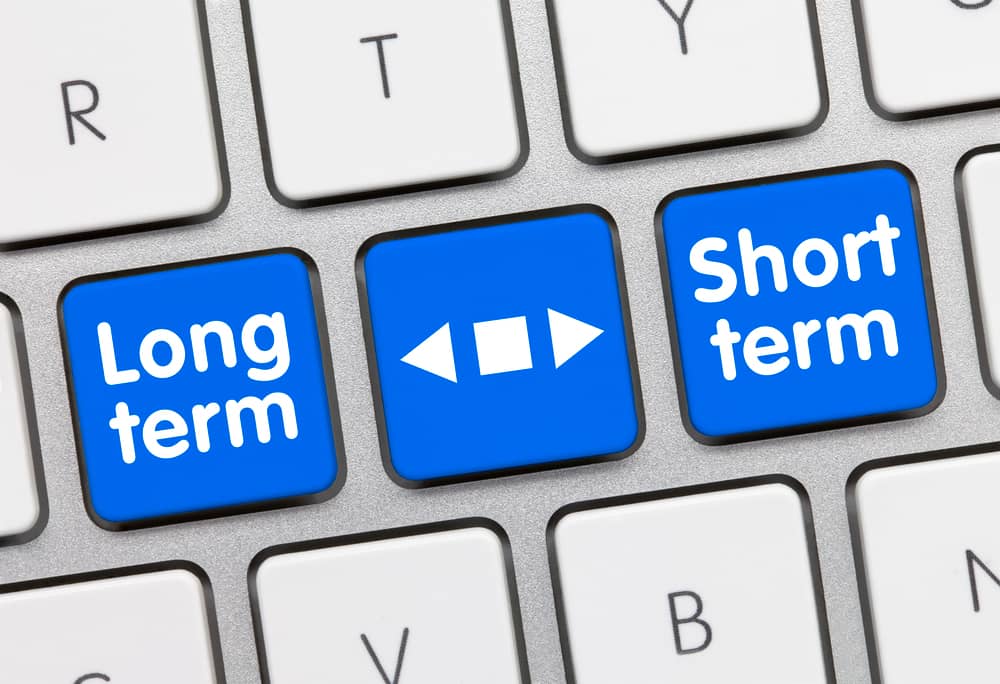 Long-term vs short-term