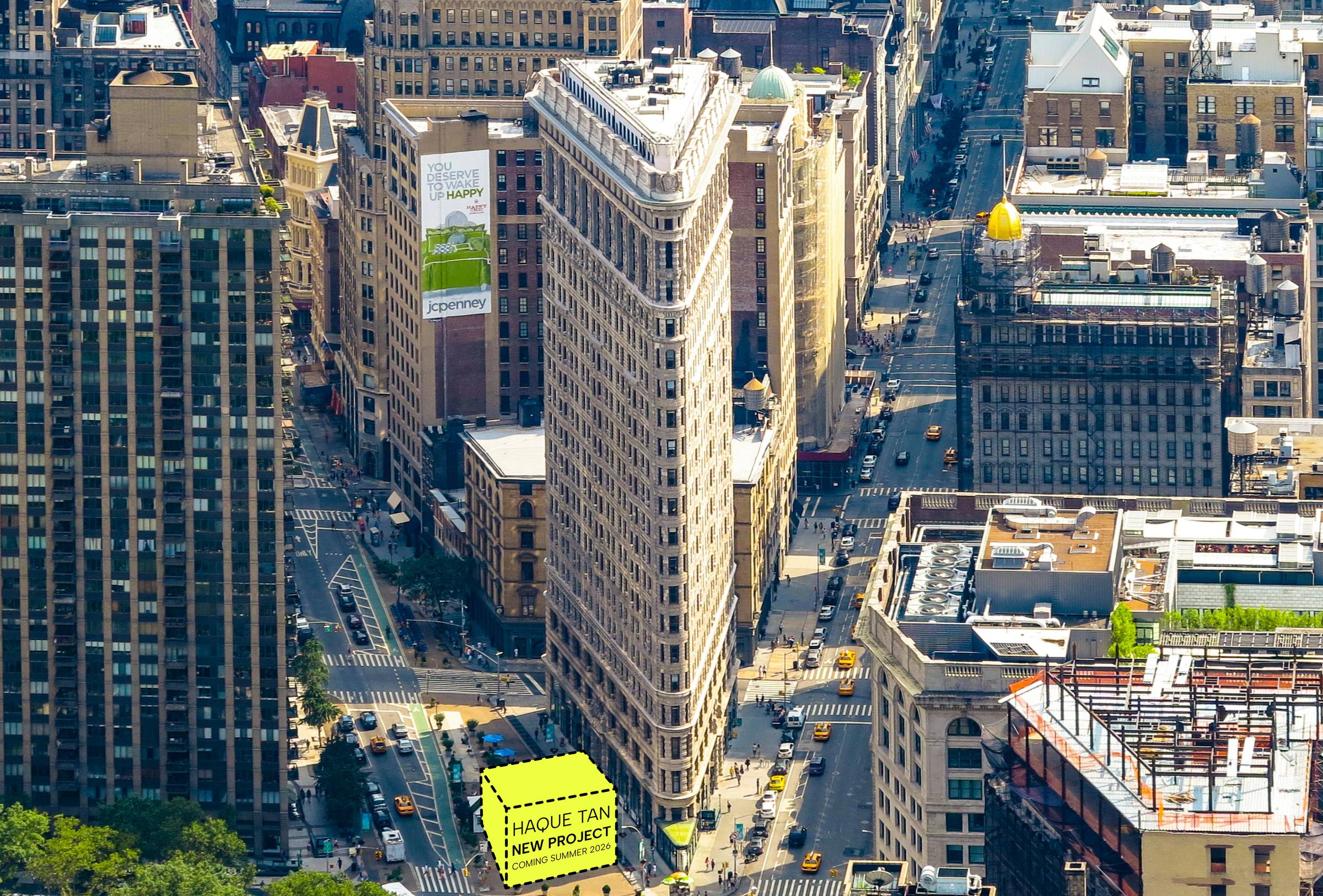 New HAQUE TAN project in NYC Summer 2026