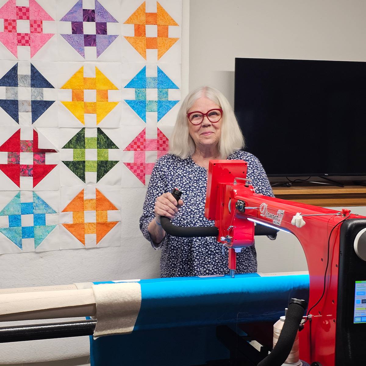 New  longarm sewing machine