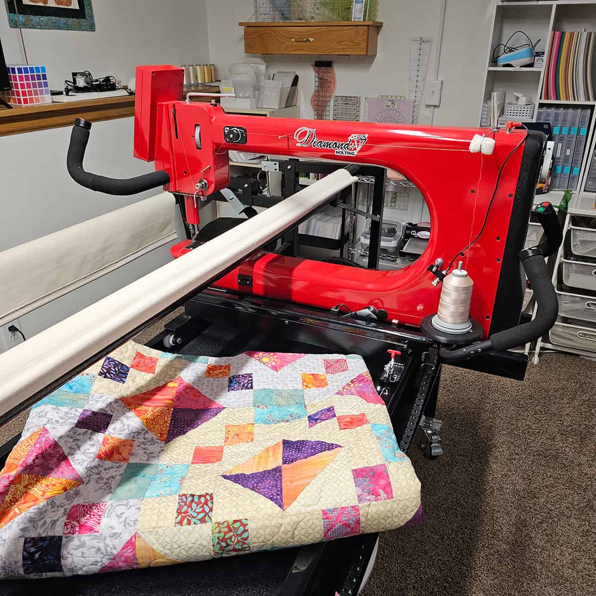 Longarm quilting