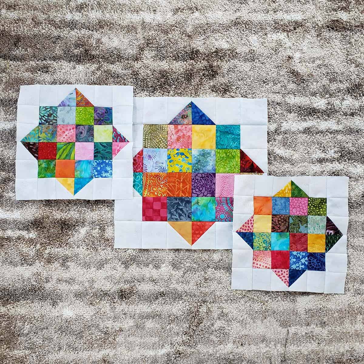 River Scraps Quilt Block