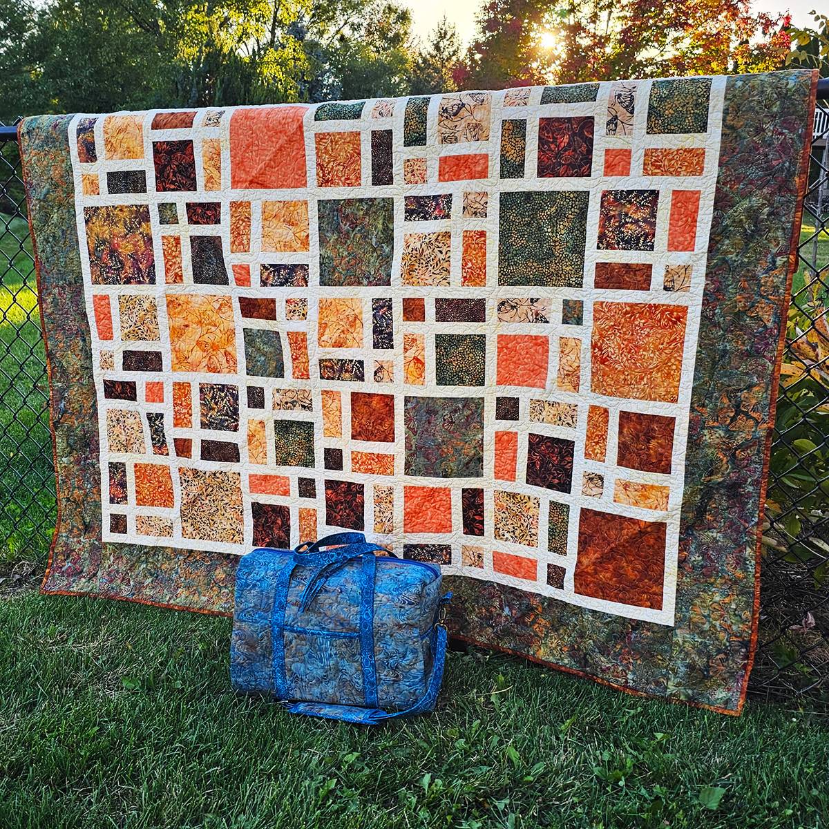 Scattered quilt