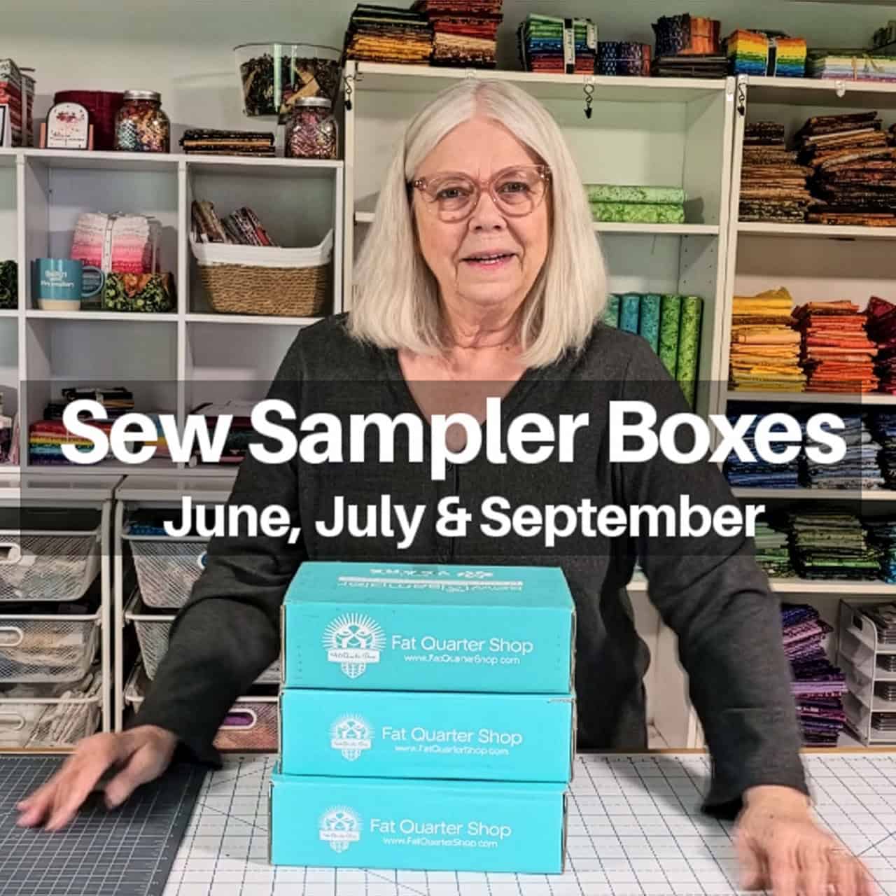 3 Sew Sampler boxes
