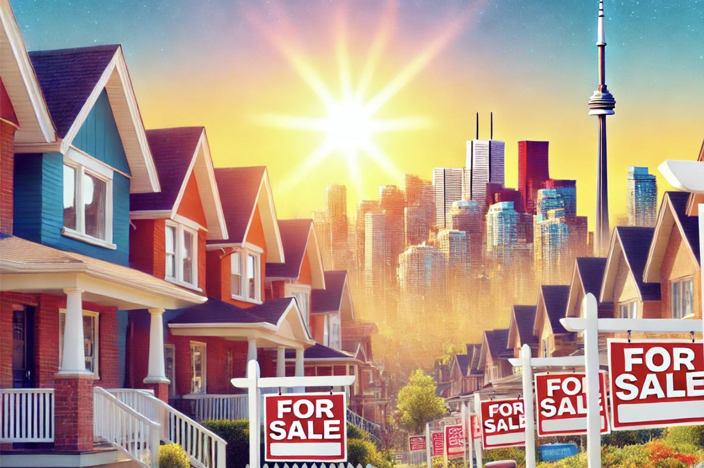 Toronto's real estate oversupply is causing home prices to drop