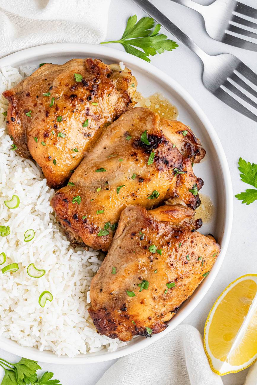 Juicy Marinated Chicken Thighs