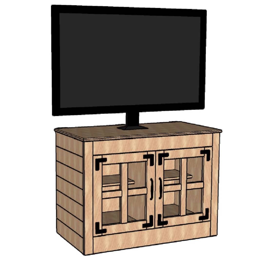 diy-farmhouse-tv-stand-plans