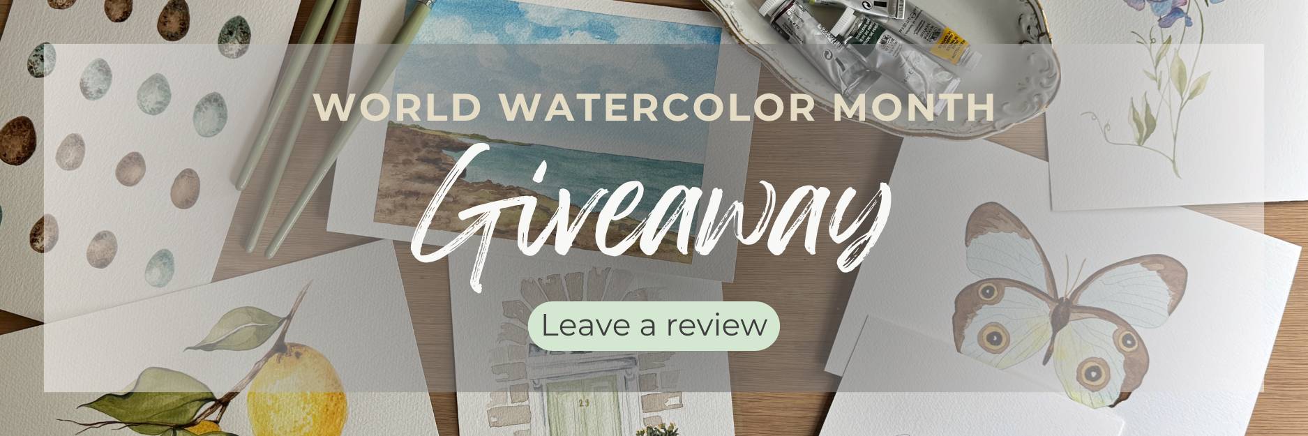 Celebrate World Watercolor Month with me!