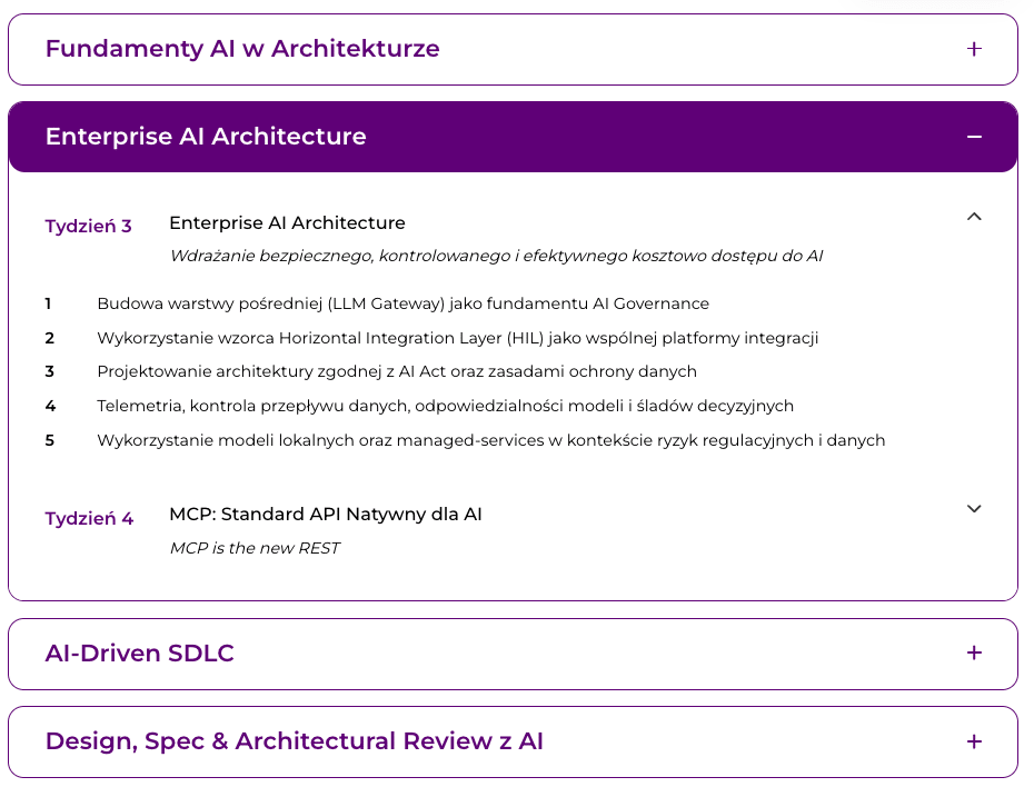 Architekt Jutra agenda 2.3
