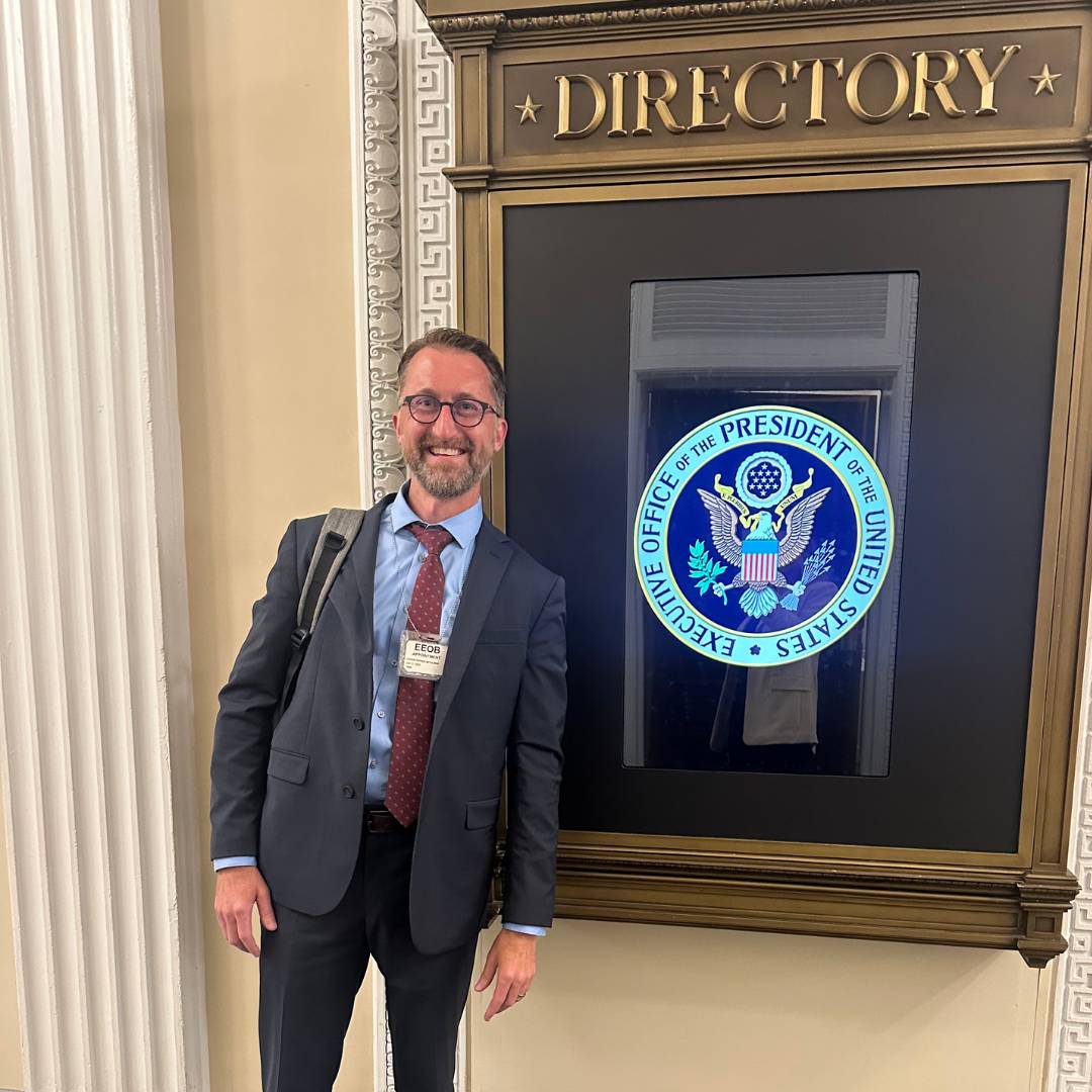Chris McKenna at the White House