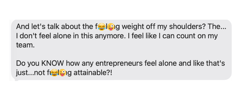 Quote from stephanie scheller of grow disrupt. 