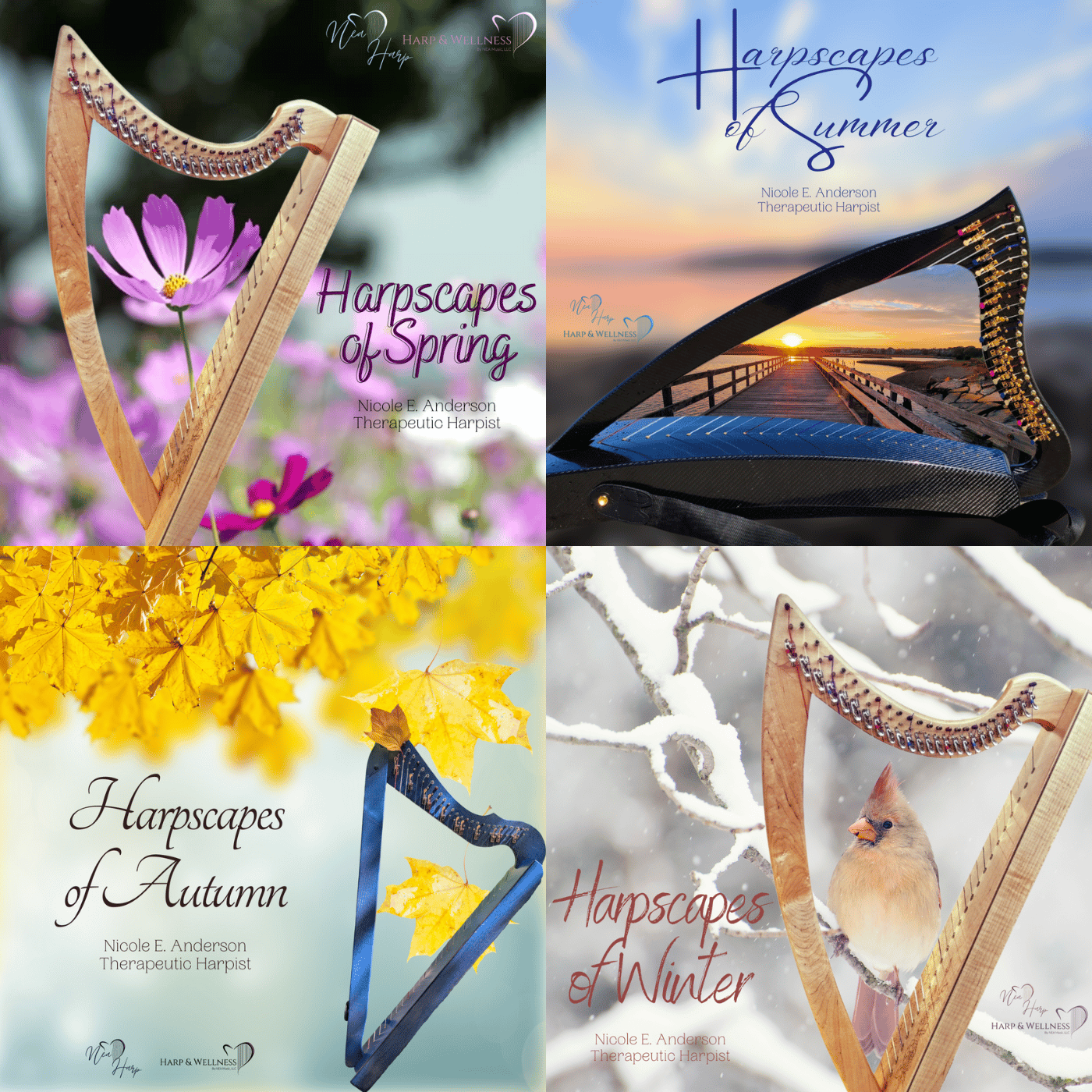 4 Seasons: A Harpscapes Collection