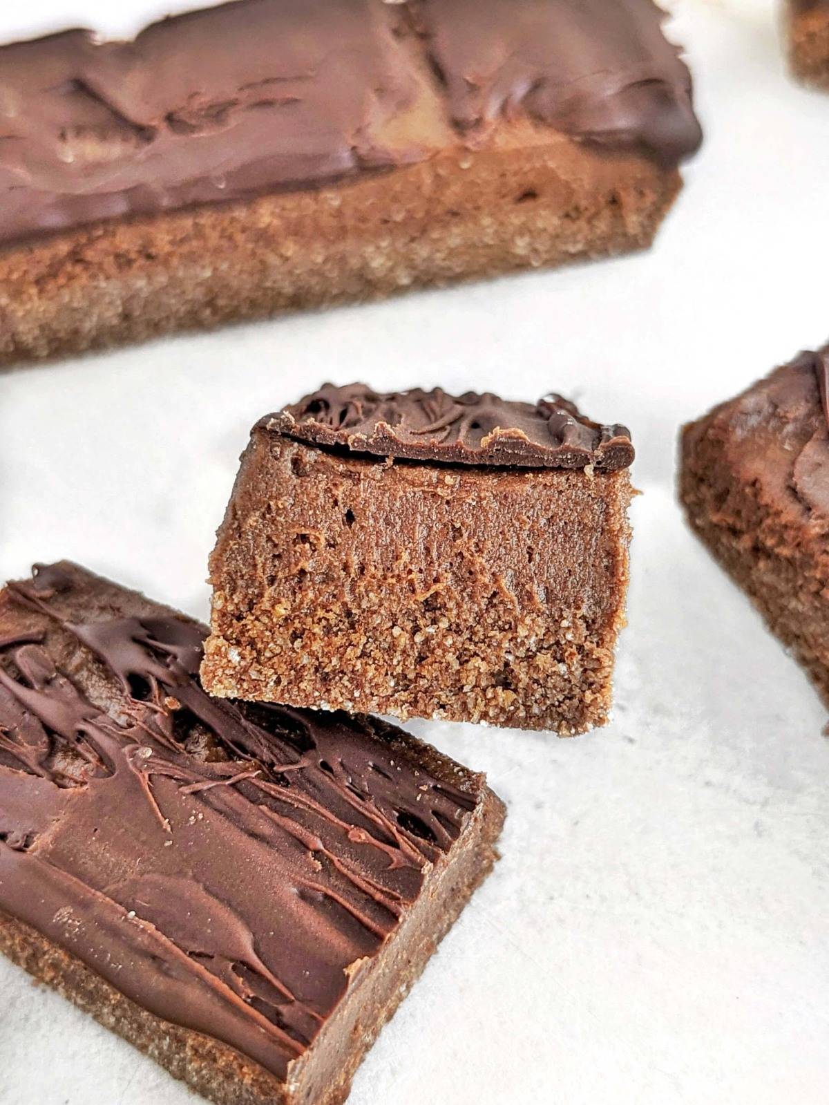 chocolate mousse protein bars