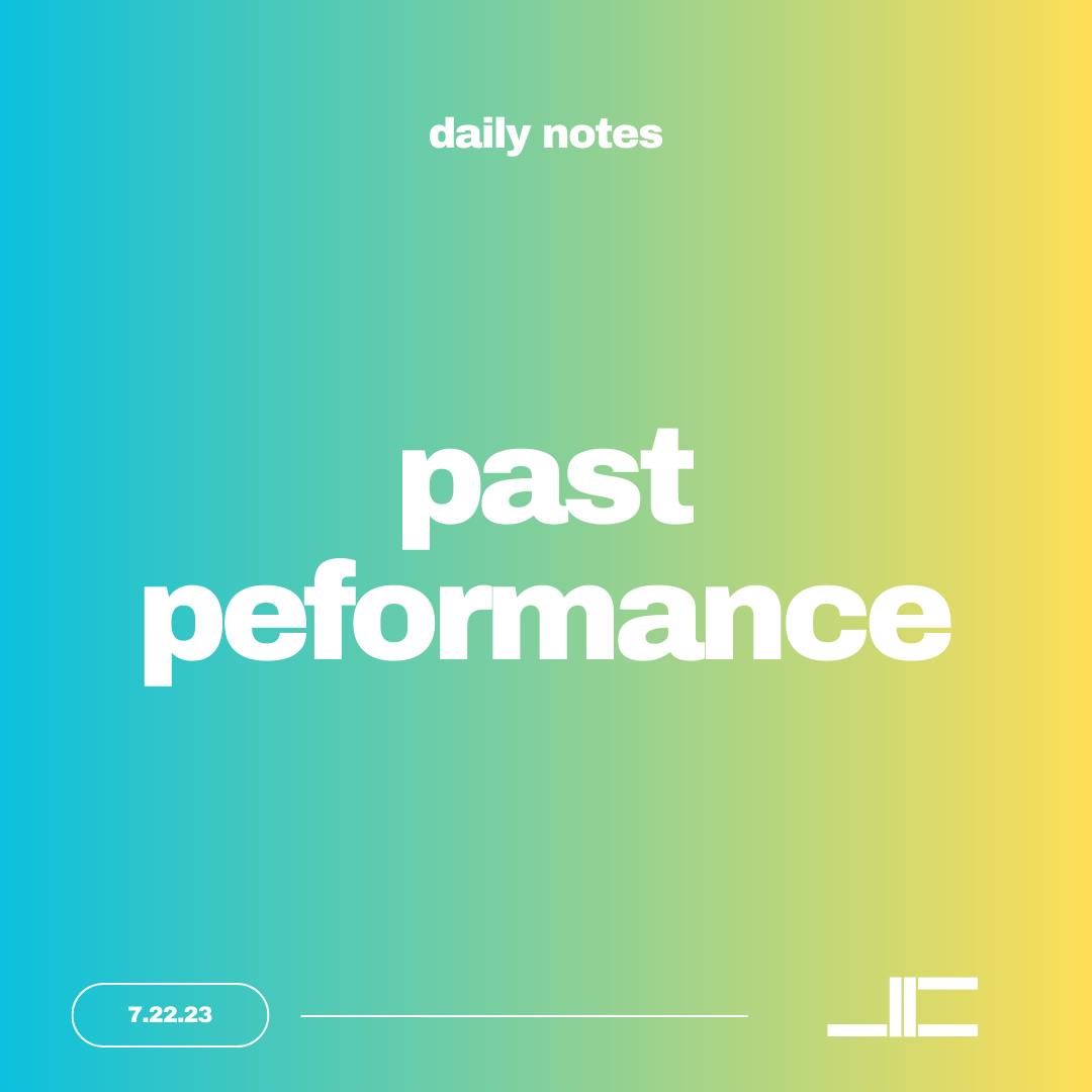 past-performance